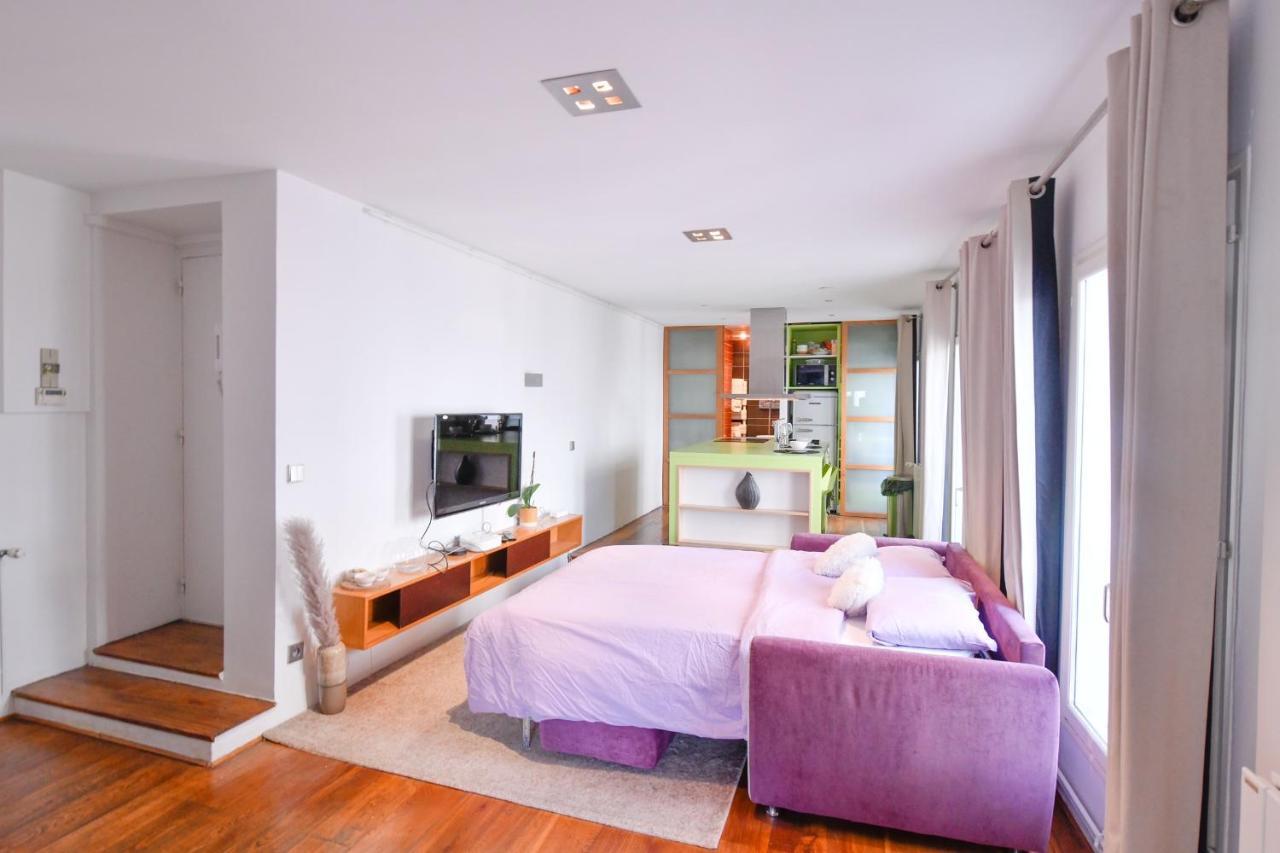 Loft Lumineux Hyper Centre Vincennes Rer A 5 Min - Parking Gratuit Apartment Exterior photo