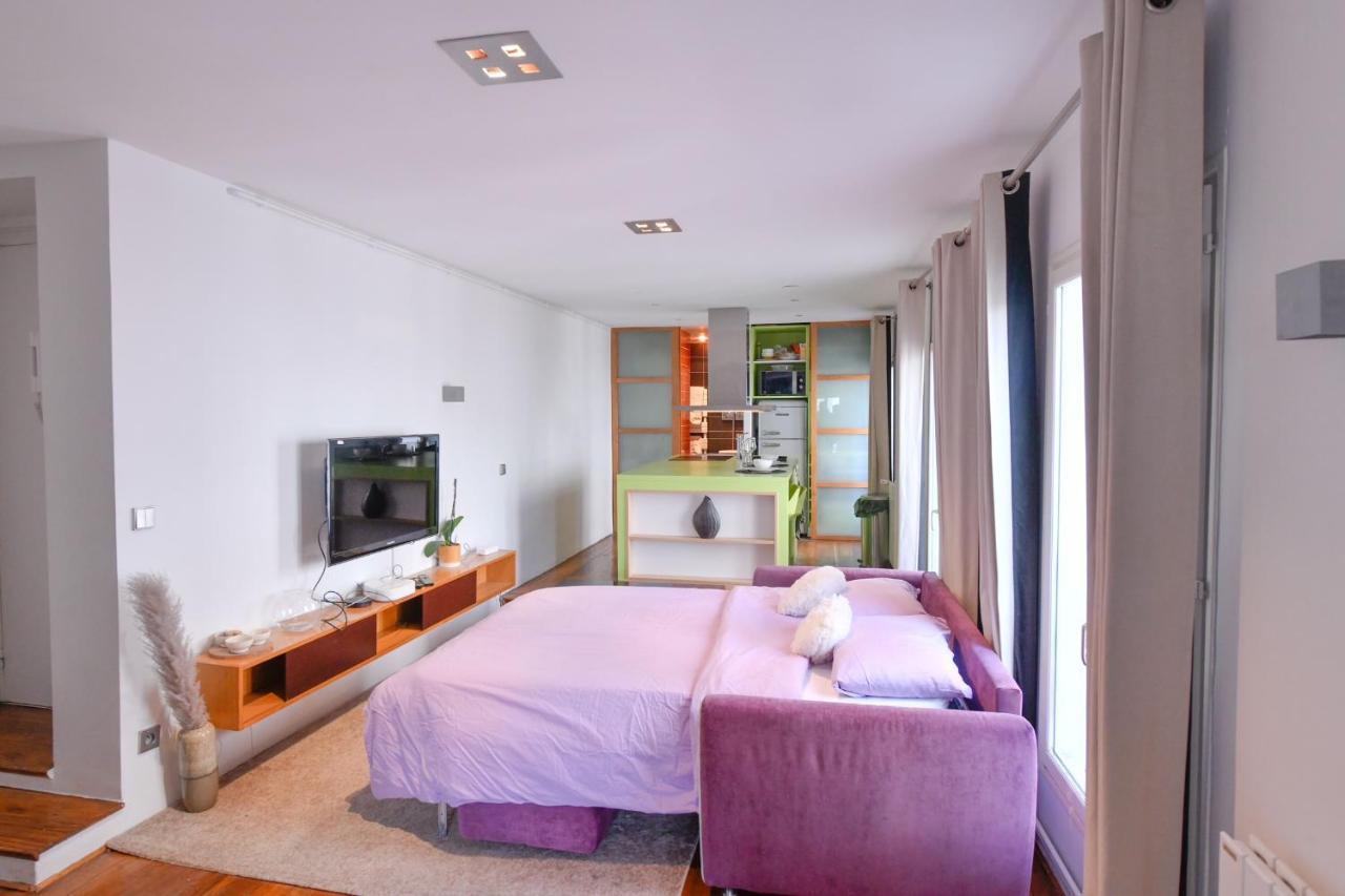 Loft Lumineux Hyper Centre Vincennes Rer A 5 Min - Parking Gratuit Apartment Exterior photo